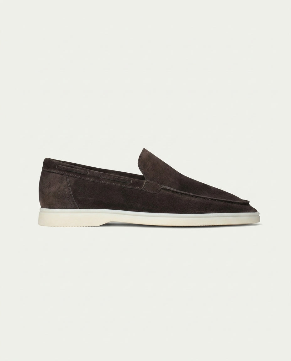 Classic Suède Loafer Brown
