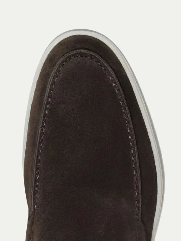 Classic Suède Loafer Brown