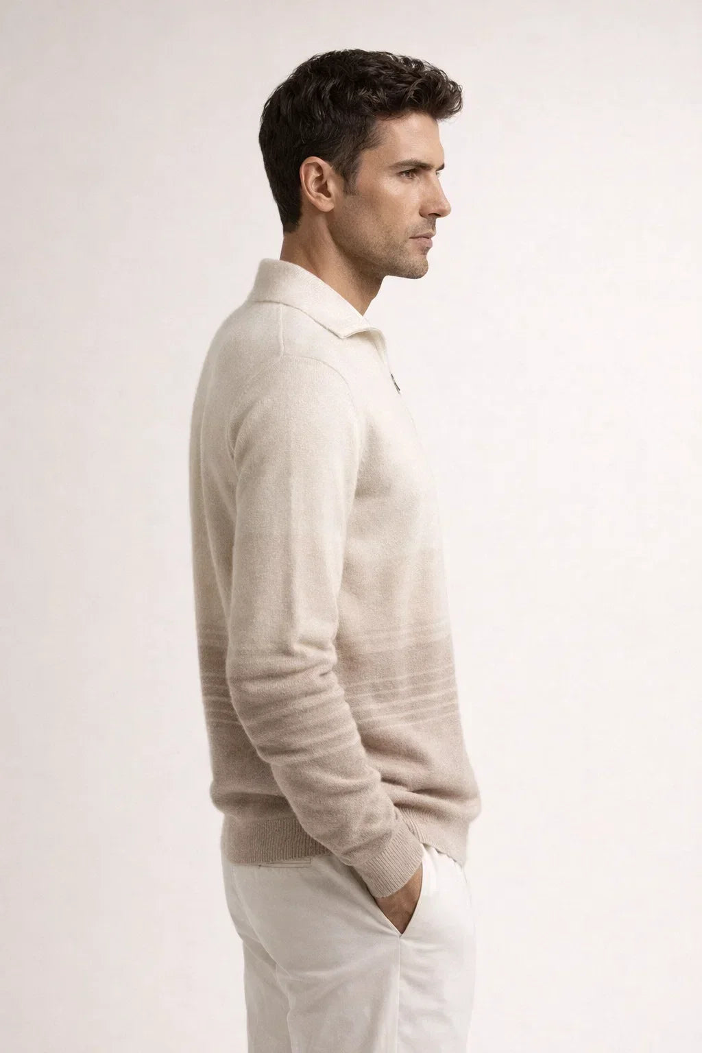 Lionel Voyager Cashmere Zip Up