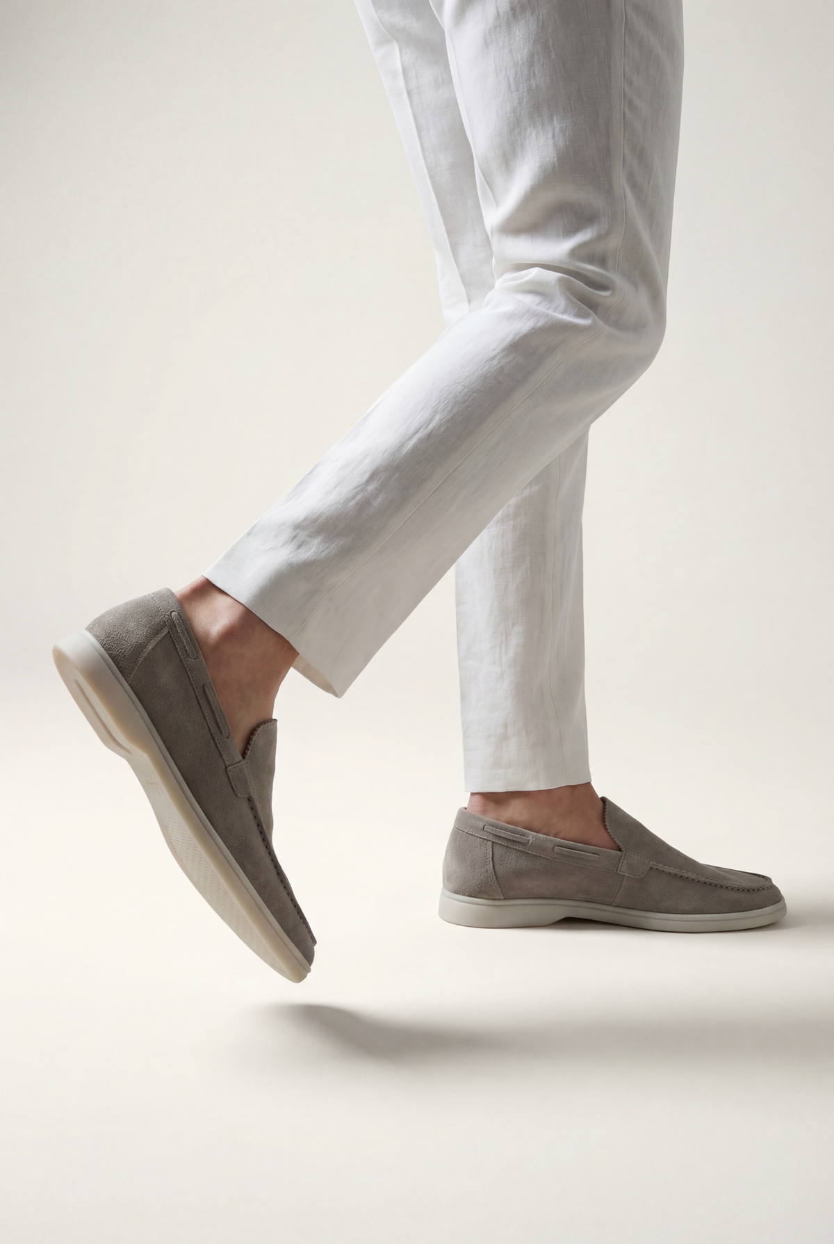 Light Grey Yacht Loafer