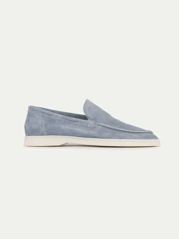 Classic Suède Loafer Baby Blue