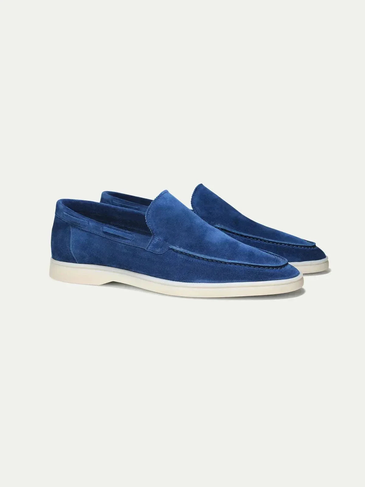 Classic Suède Loafer Berry Blue