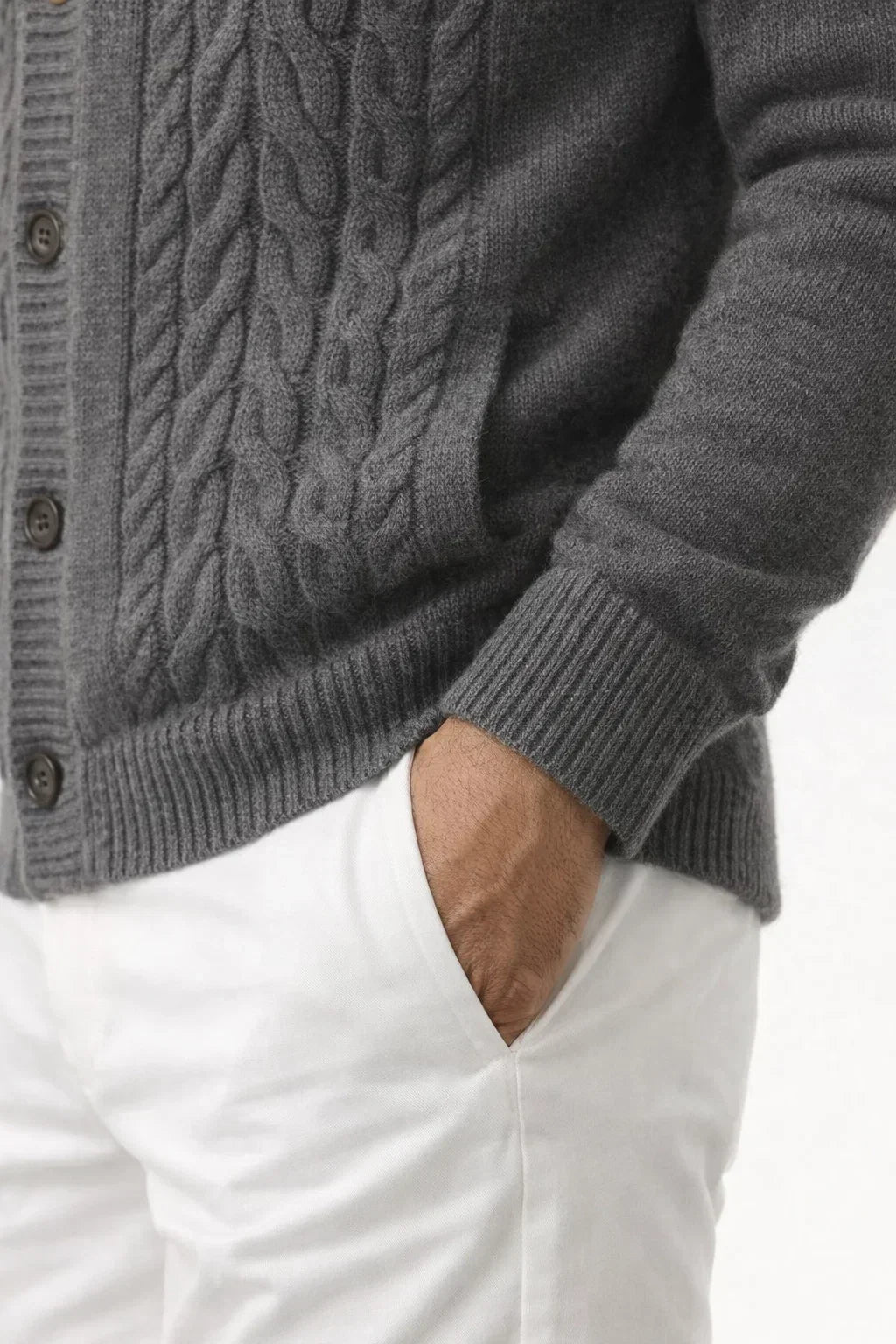 Ombre Grey Cardigan