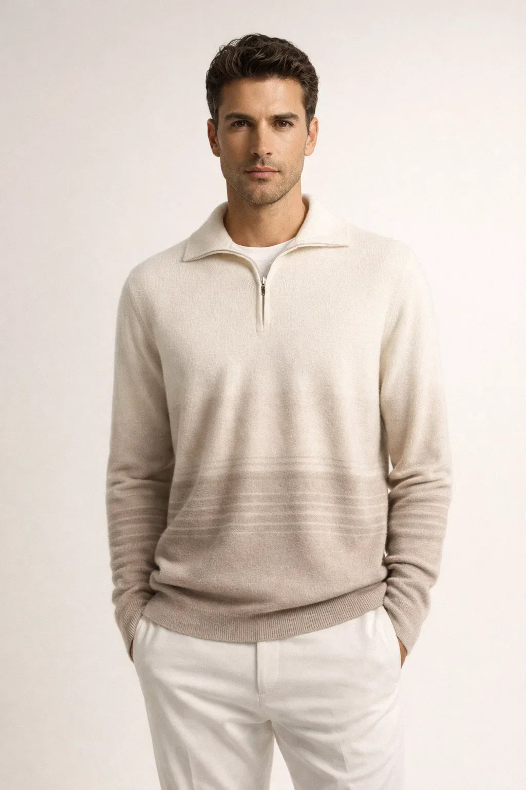 Lionel Voyager Cashmere Zip Up